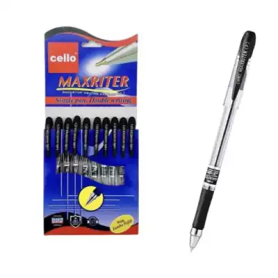 Ручка гелевая MAXRITER Ulta Glide, 0.8 мм 10 шт, цвет черный